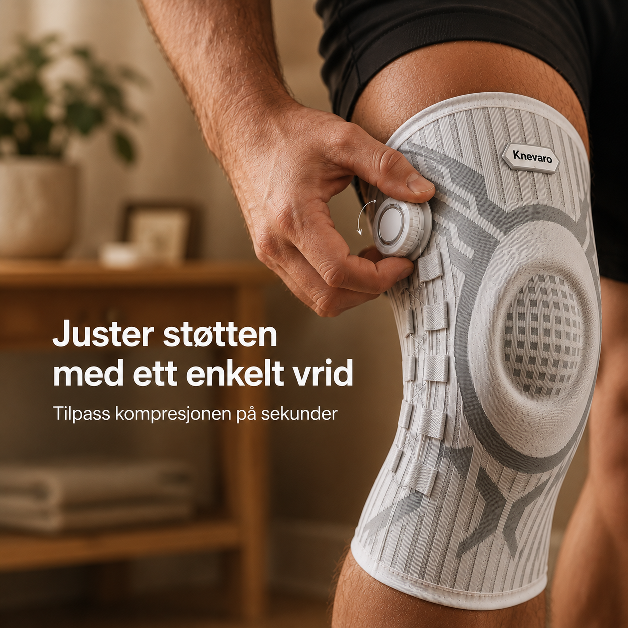 Knevaro – Avlast kneet. Beveg deg friere
